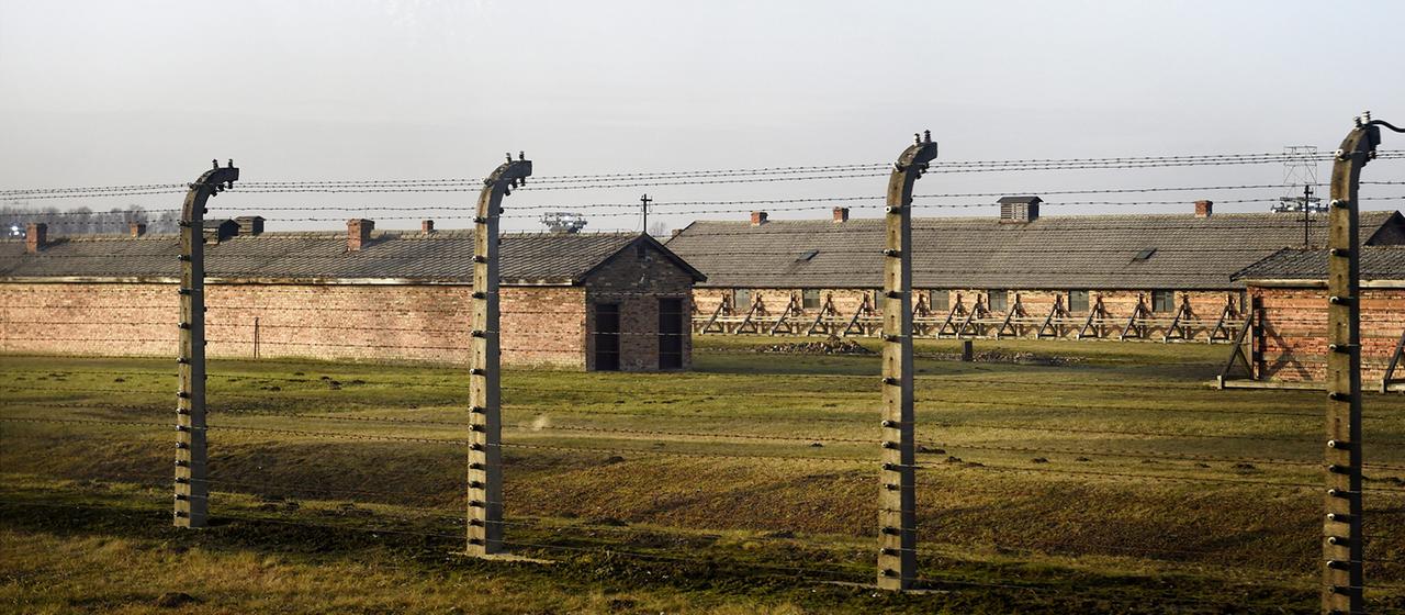 Das ehemalige deutsche NS-Konzentrations- und Vernichtungslager Auschwitz-Birkenau.