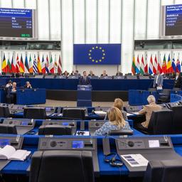 Blick ins Plenum des EU-Parlaments in Straßburg.