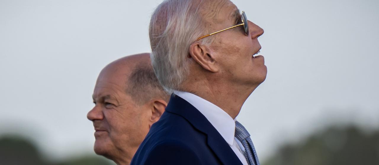 Olaf Scholz und Joe Biden