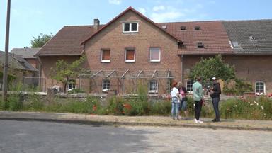 Blick auf die Naturscheune in Rutenberg.