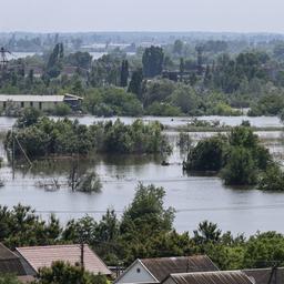 Überflutung bei Cherson