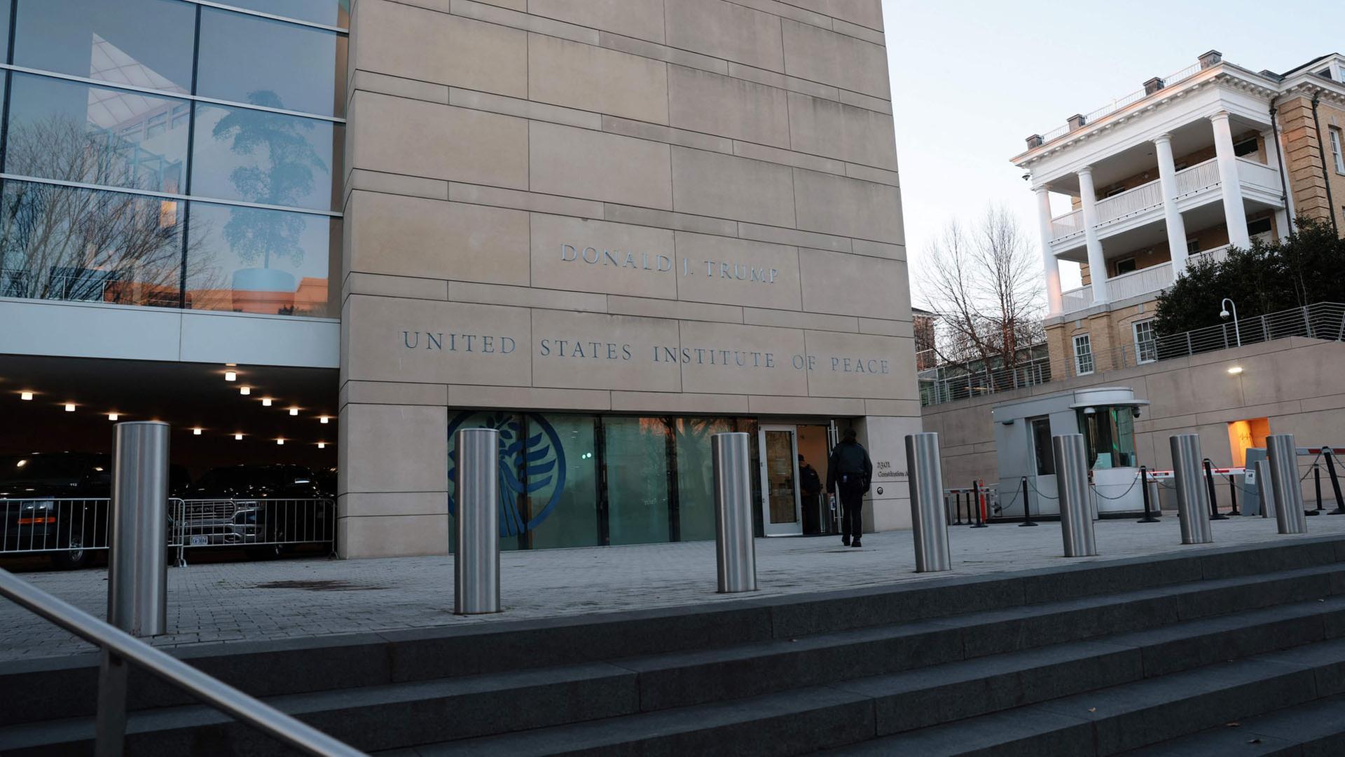 Das Donald Trump Institute of Peace in Washington, DC (USA). | Getty Images via AFP
