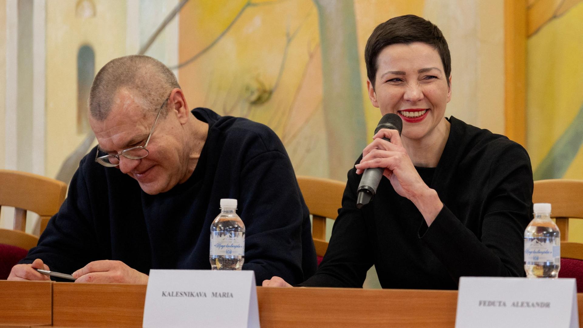 Deutschland nimmt belarusische Oppositionelle Babariko und Kolesnikowa auf Deutschland nimmt belarusische Oppositionelle Babariko und Kolesnikowa auf