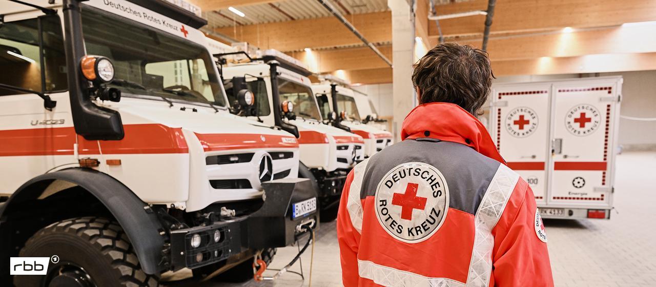 DRK Bevölkerungsschutzzentrum in Luckenwalde © picture alliance/dpa | Jens Kalaene