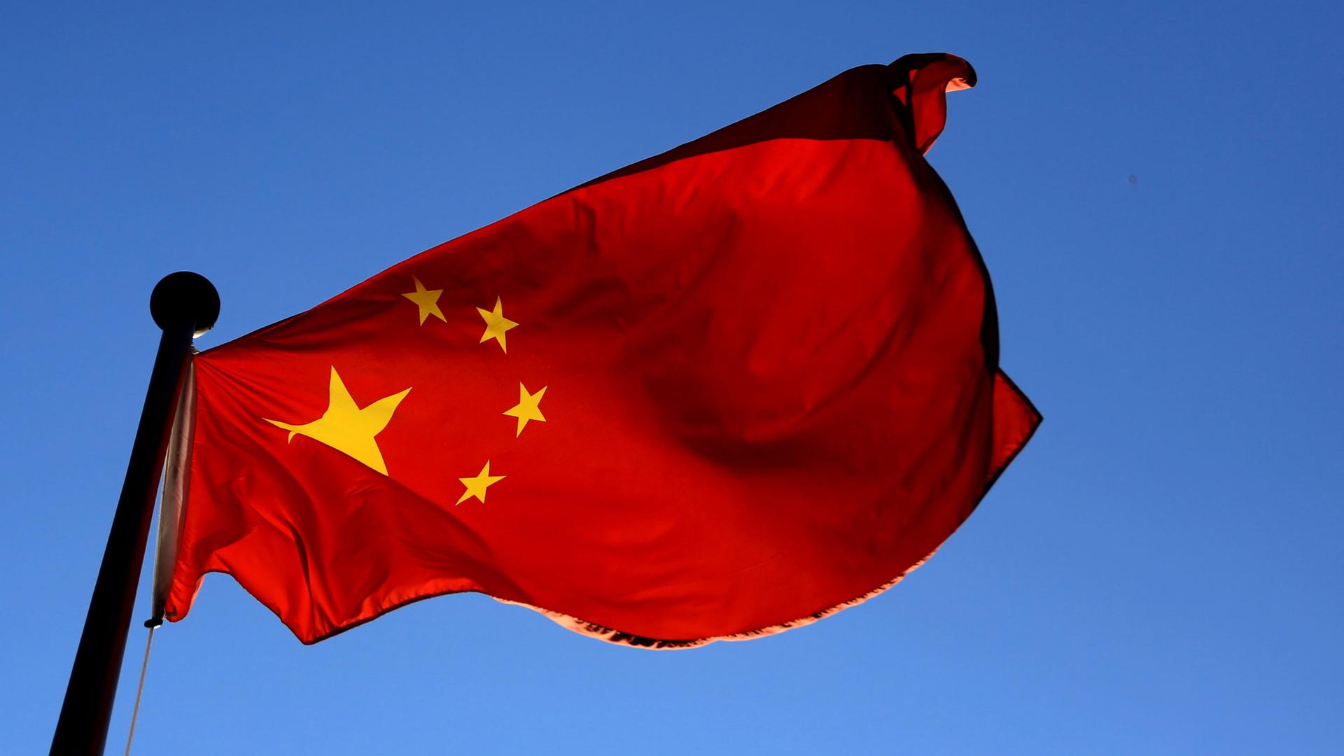 Die Fahne Chinas | dpa