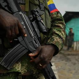 Ein Dissident der kolumbianischen FARC-Guerilla
