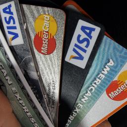 Kreditkarten unterschiedlicher Anbieter