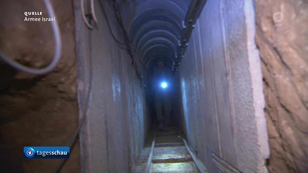 Das weitverzweigte Tunnelsystem der Hamas im Gazastreifen tagesschau.de