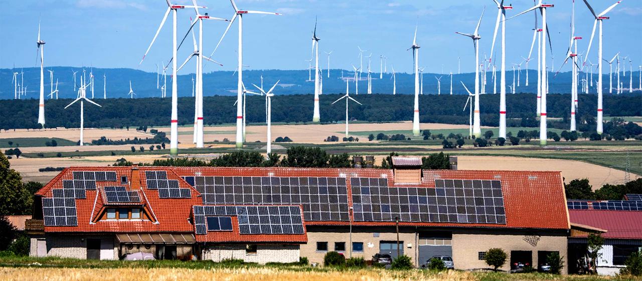 Anteil erneuerbarer Energien steigt auf neues Rekordhoch