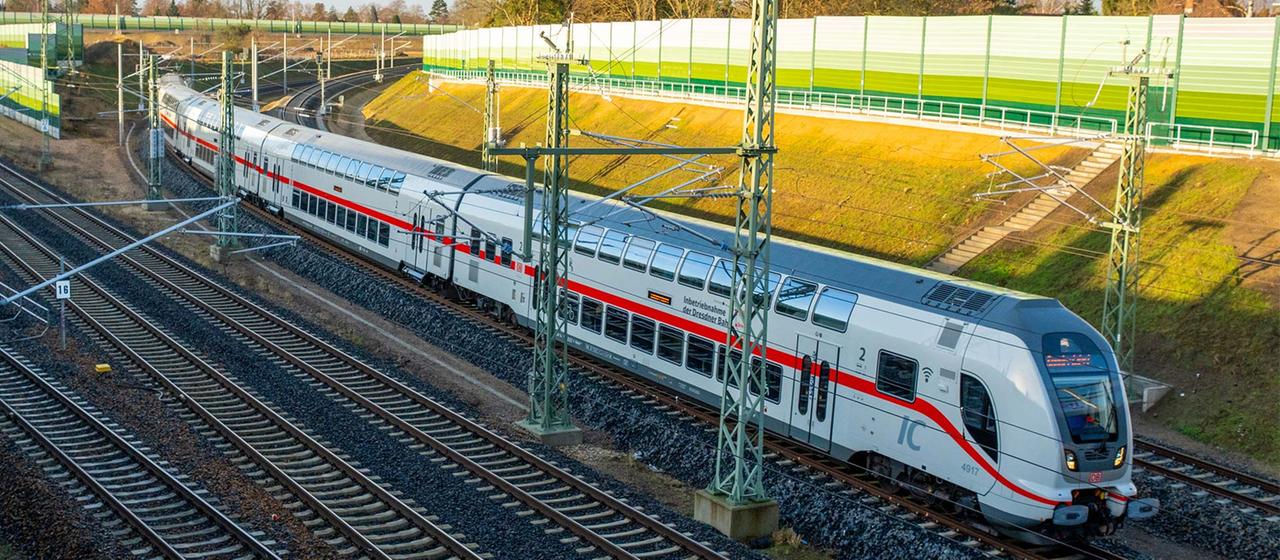 Inbetriebnahme der Dresdner Bahn.