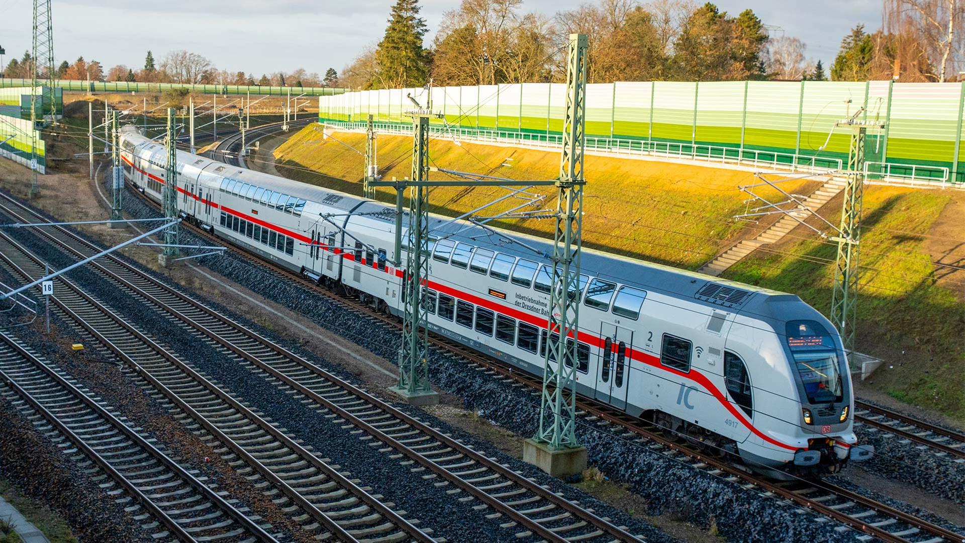 Inbetriebnahme der Dresdner Bahn. | Deutsche Bahn AG