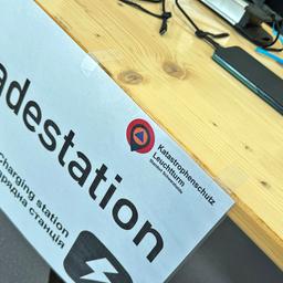 Ladestation im Katastrophenschutz-Leuchtturm Schwarzheide (Foto: rbb/Manske)