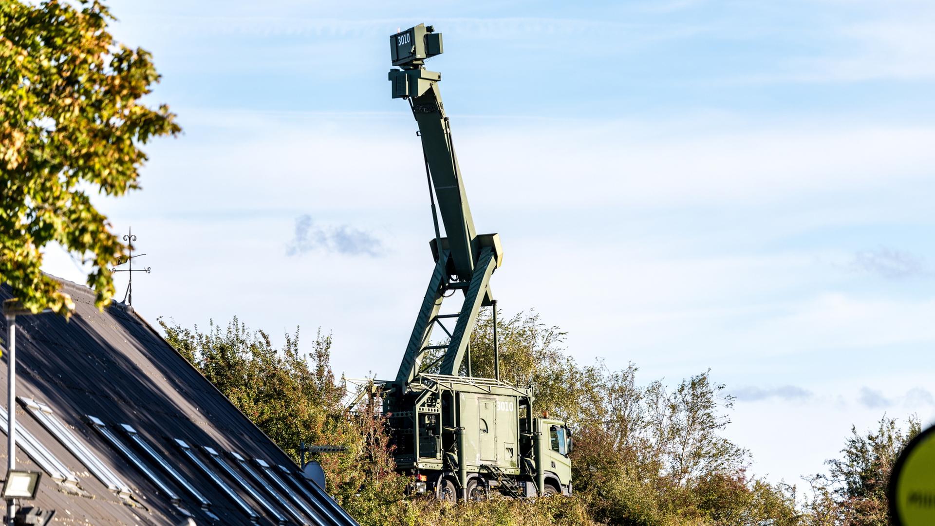 Eine mobile Radarstation in Dänemark | EPA