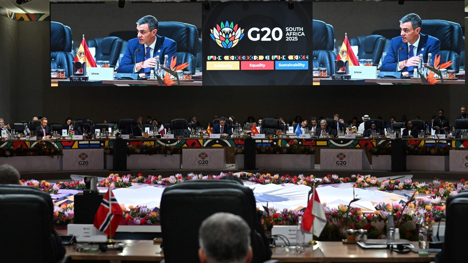 Plenarsitzung des G20-Gipfels | AFP