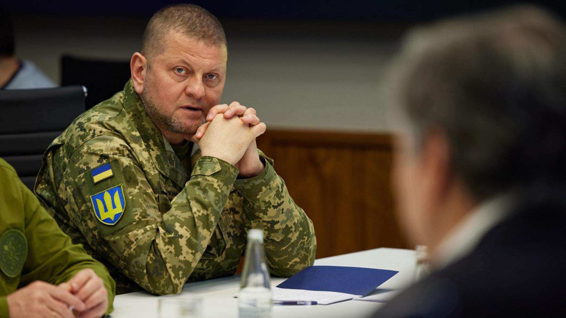 Walerij Saluschnyj | Ukrainian Presidency/dpa