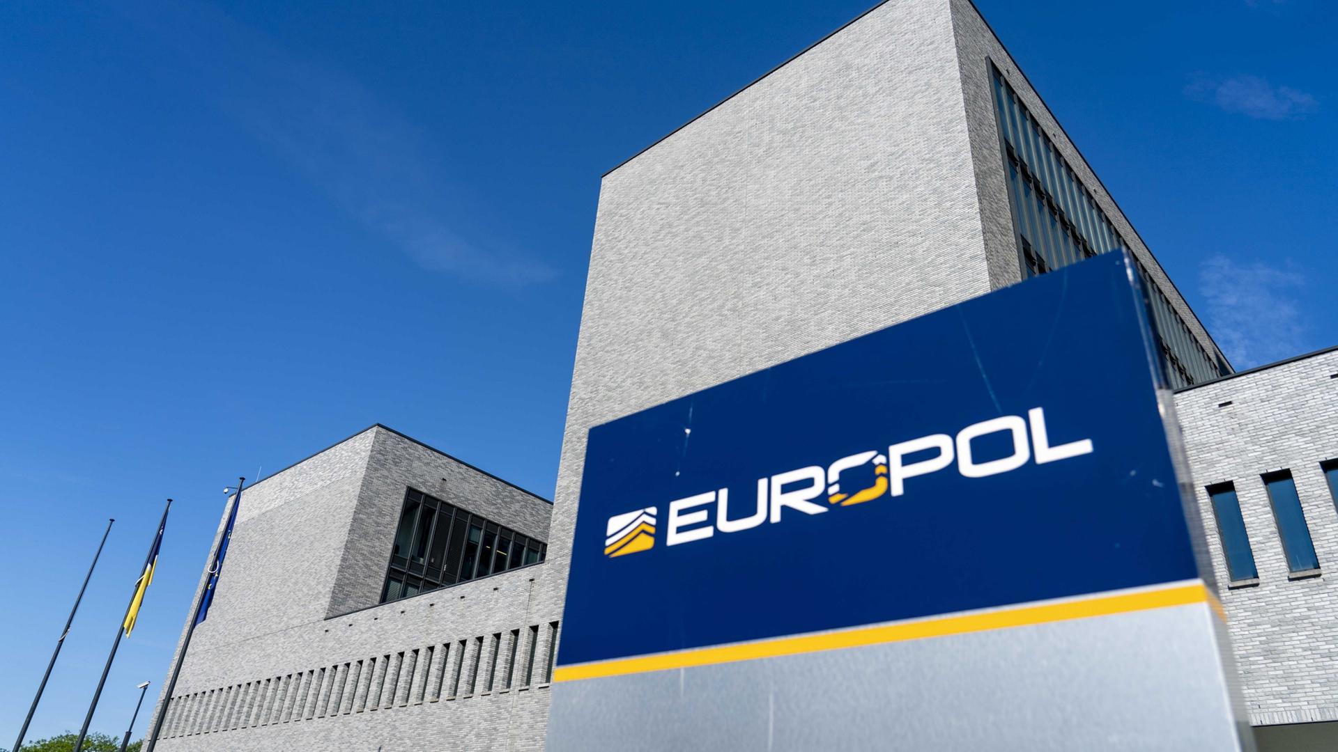 Die Europol-Zentrale in Den Haag. | Jerry Lampen/anp/dpa