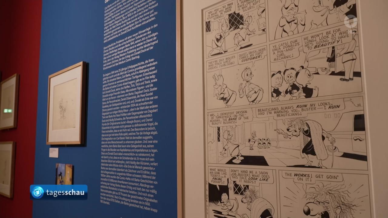 Ausstellung  "Ich, das Tier. Vom bösen Wolf bis Donald Duck - Tiere im Comic" in Kassel