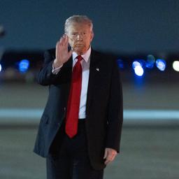 US-Präsident Trump bei seiner Rückkehr aus dem Wochenendsitz in Florida