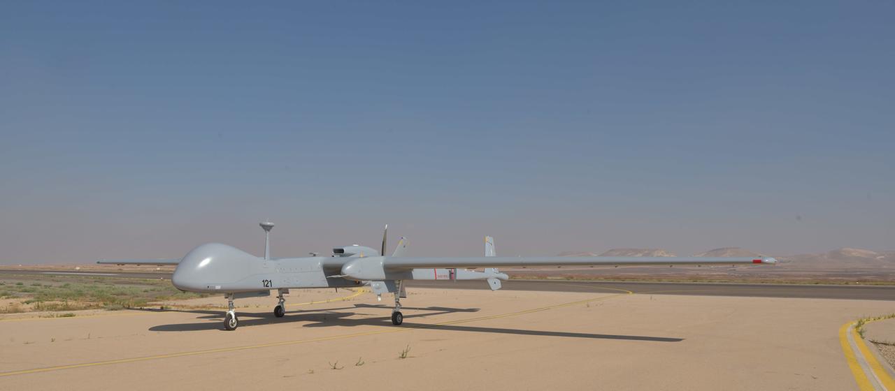 Heron-TP-Drohne