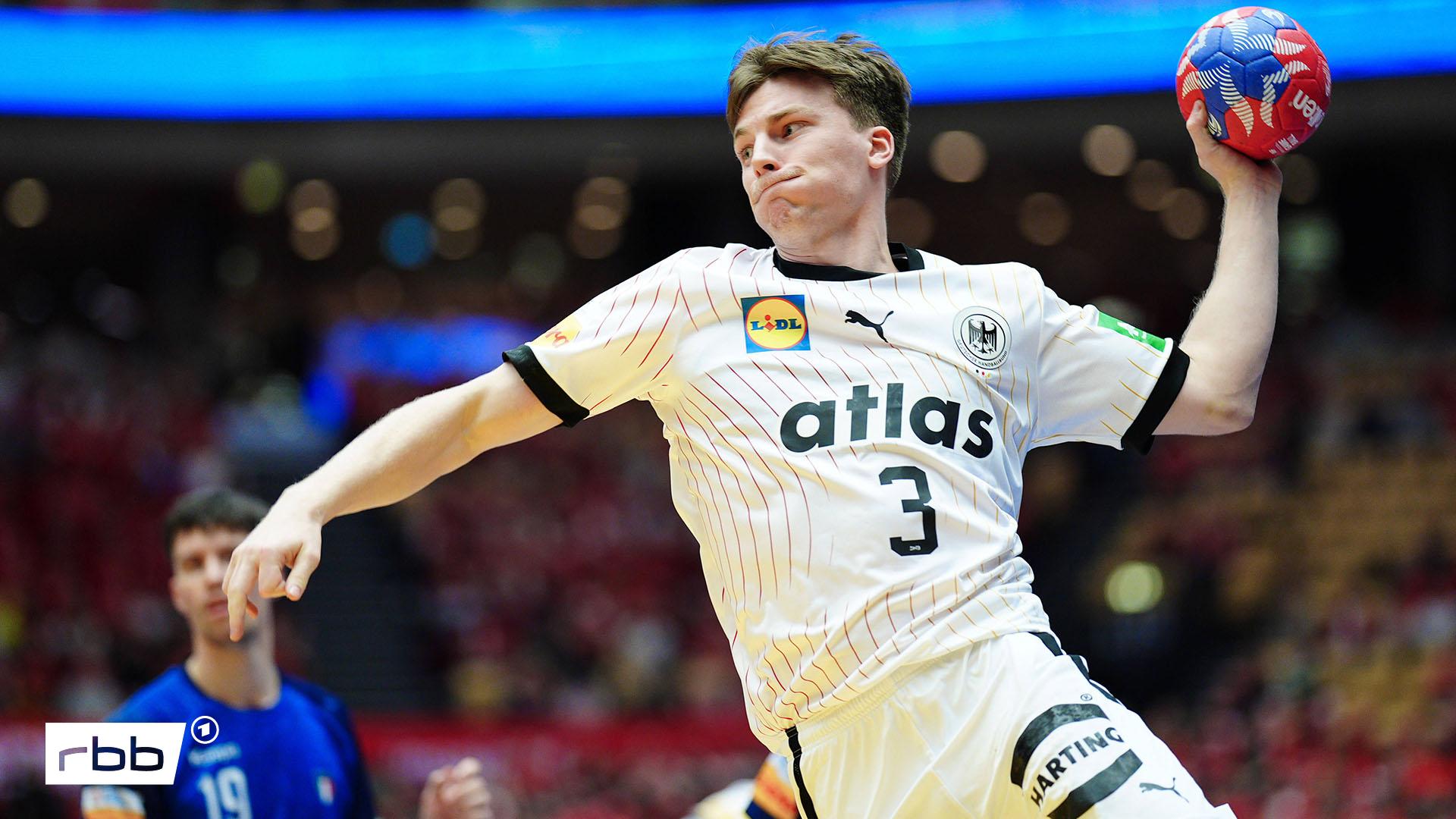 Berlin HandballWM Deutsche Handballer schlagen Italien und können