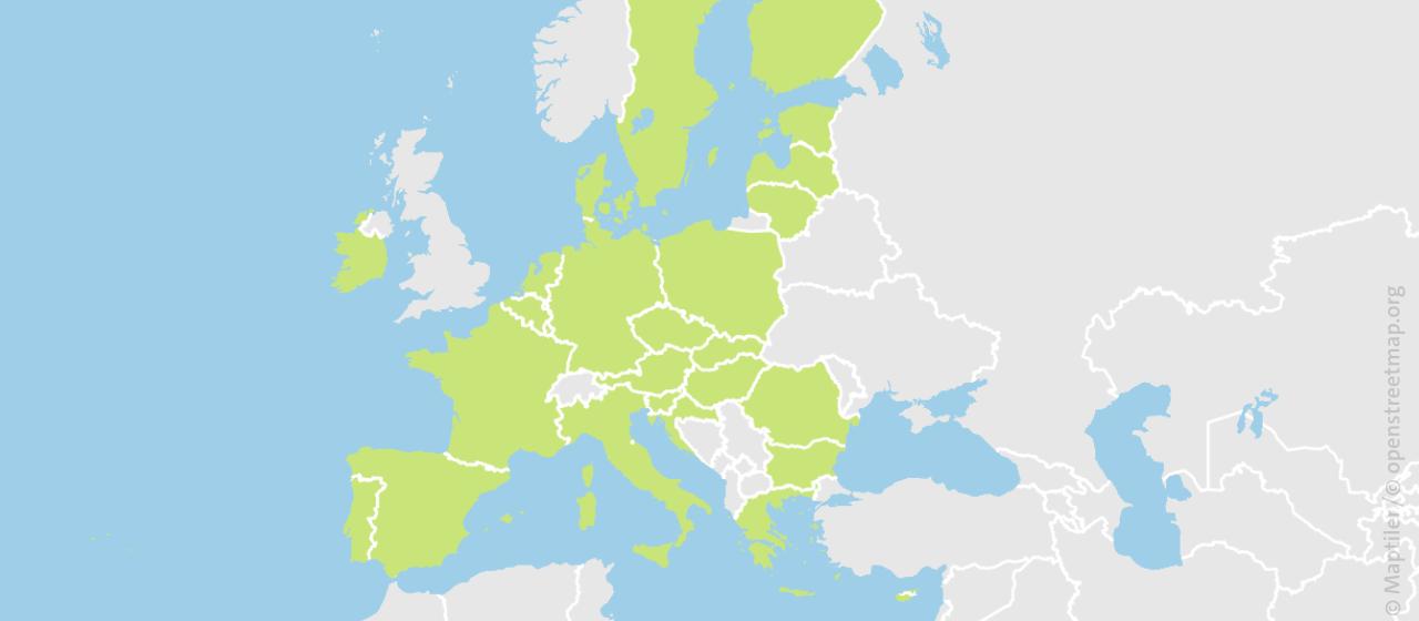 Karte: EU-Länder