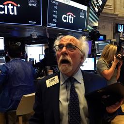 Auch an der Wall Street wurden am Montag starke Kursverluste verzeichnet.