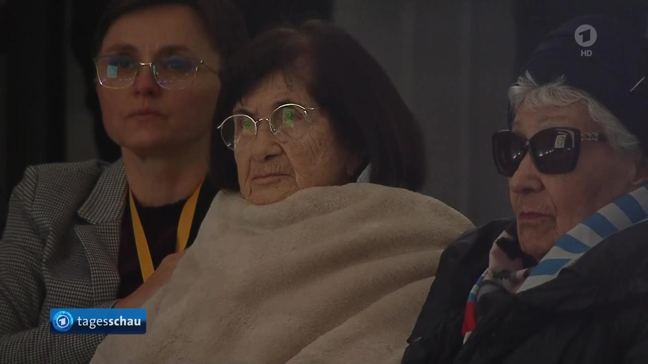 Gedenken an die Befreiung von Auschwitz vor 79 Jahren | tagesschau.de