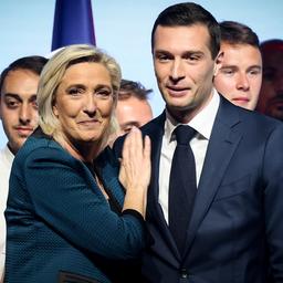 Marine Le Pen und Jordan Bardella