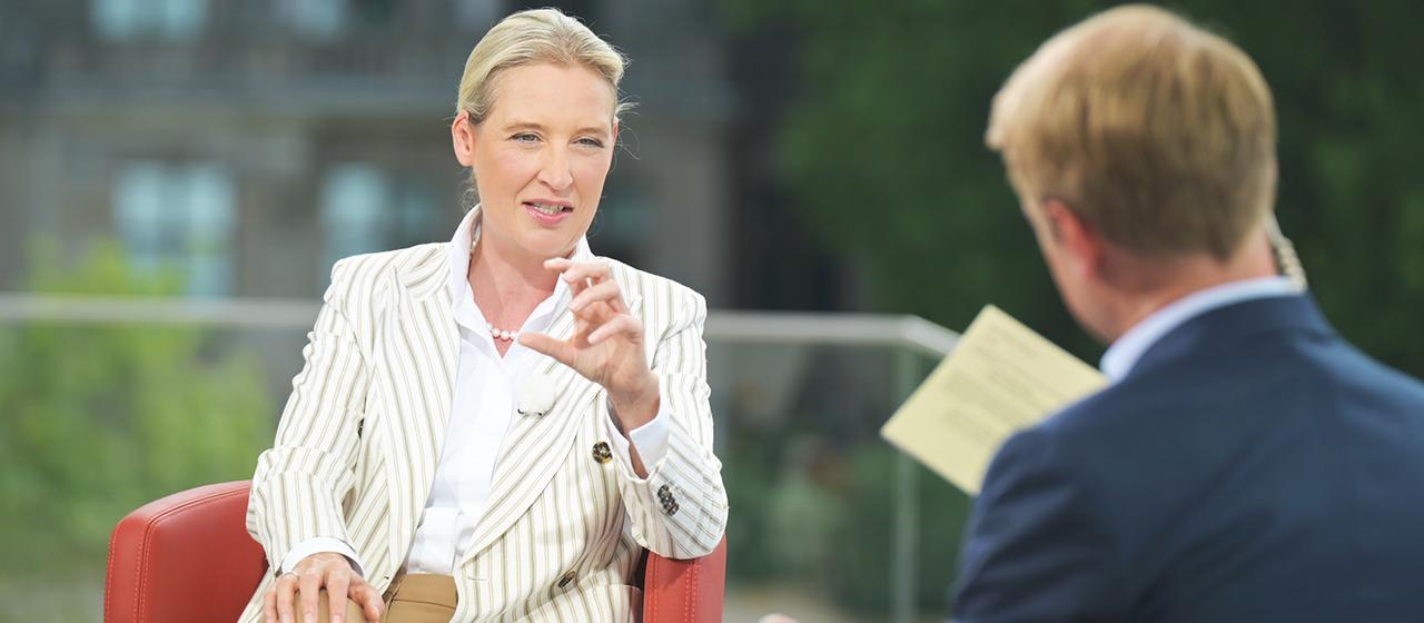 Alice Weidel und Markus Preiß
