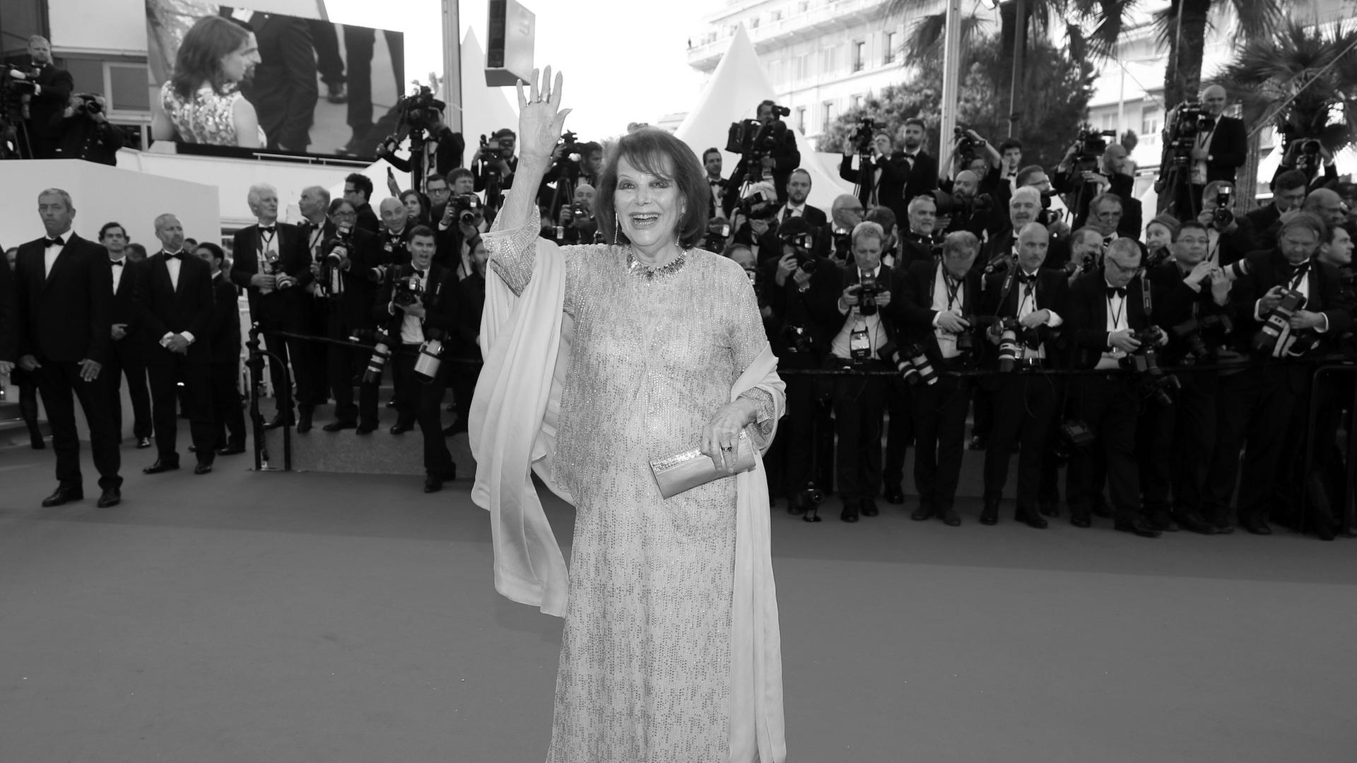 Claudia Cardinale im Jahr 2017 in Cannes | EPA
