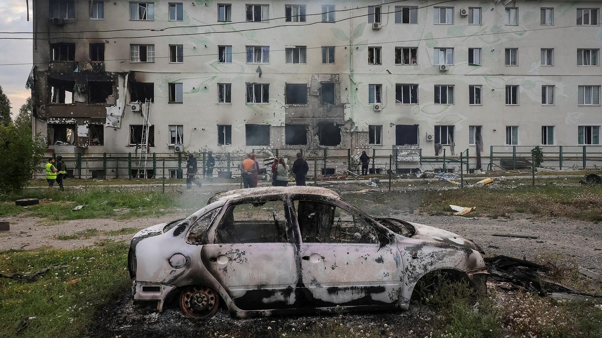 Tote und Verletzte bei russischen Angriffen in der Ukraine