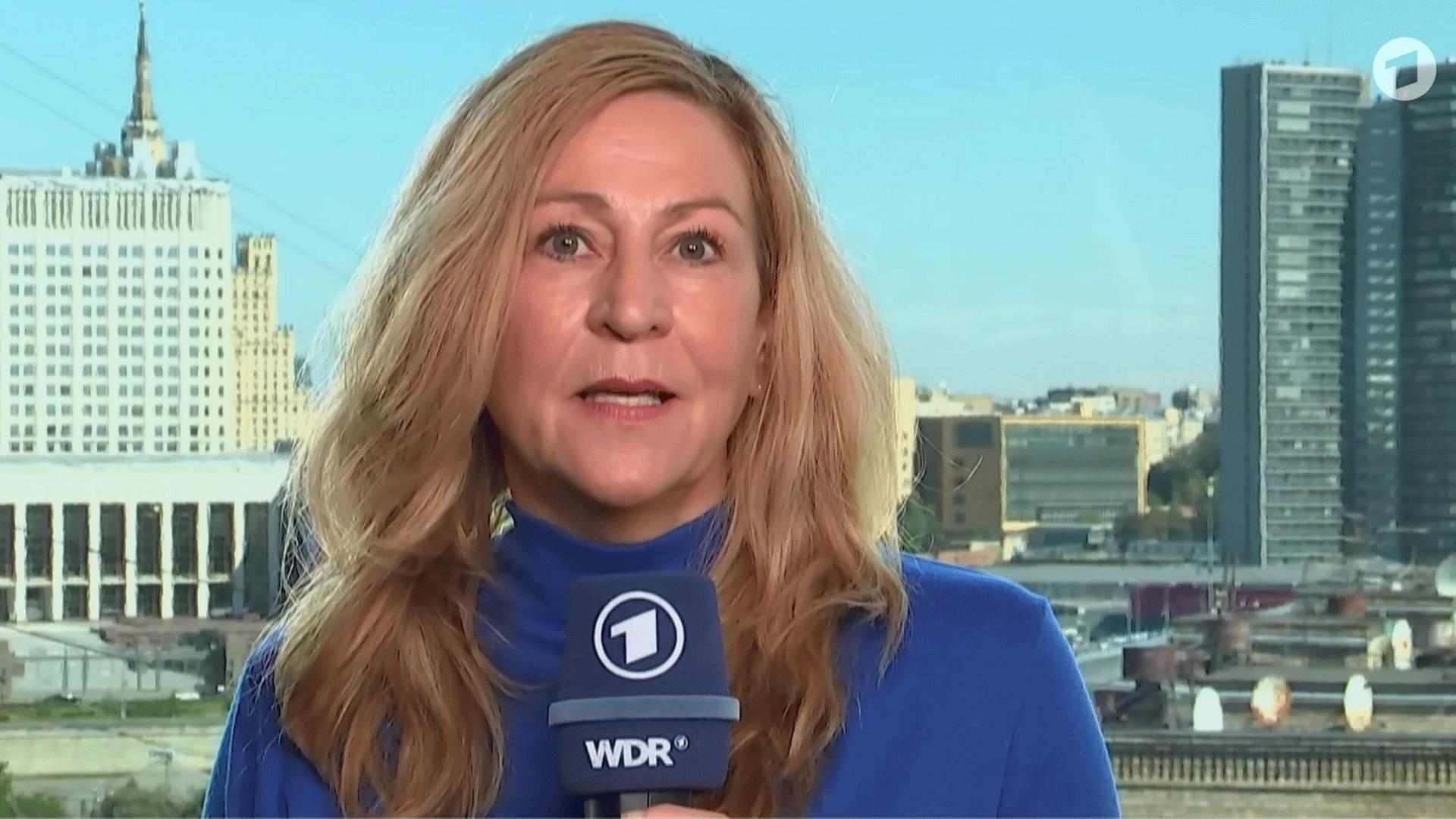Silke Diettrich, ARD Moskau, mit Informationen zur aktuellen Lage zwischen Russland und der Ukraine