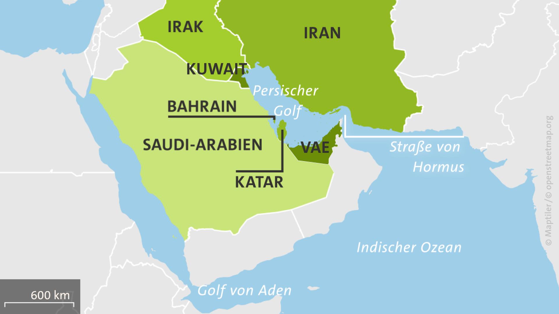 Iran-Liveblog: ++ Kuwait und Emirate melden Beschuss trotz Waffenruhe ++