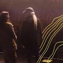 Birgit und Horst Lohmeyer auf der Bühne