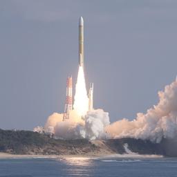 Start der H3-Trägerrakete vom Weltraumbahnhof Tanegashima.