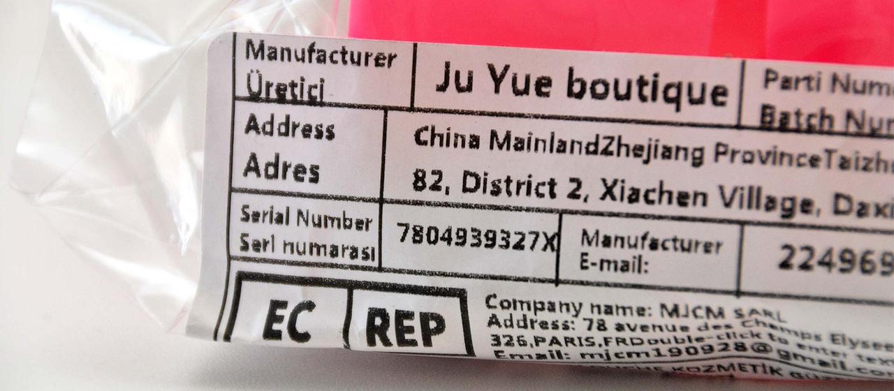 Päckchen aus China.