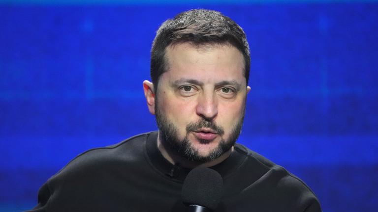 Der ukrainische Präsident Wolodymyr Selenskyj