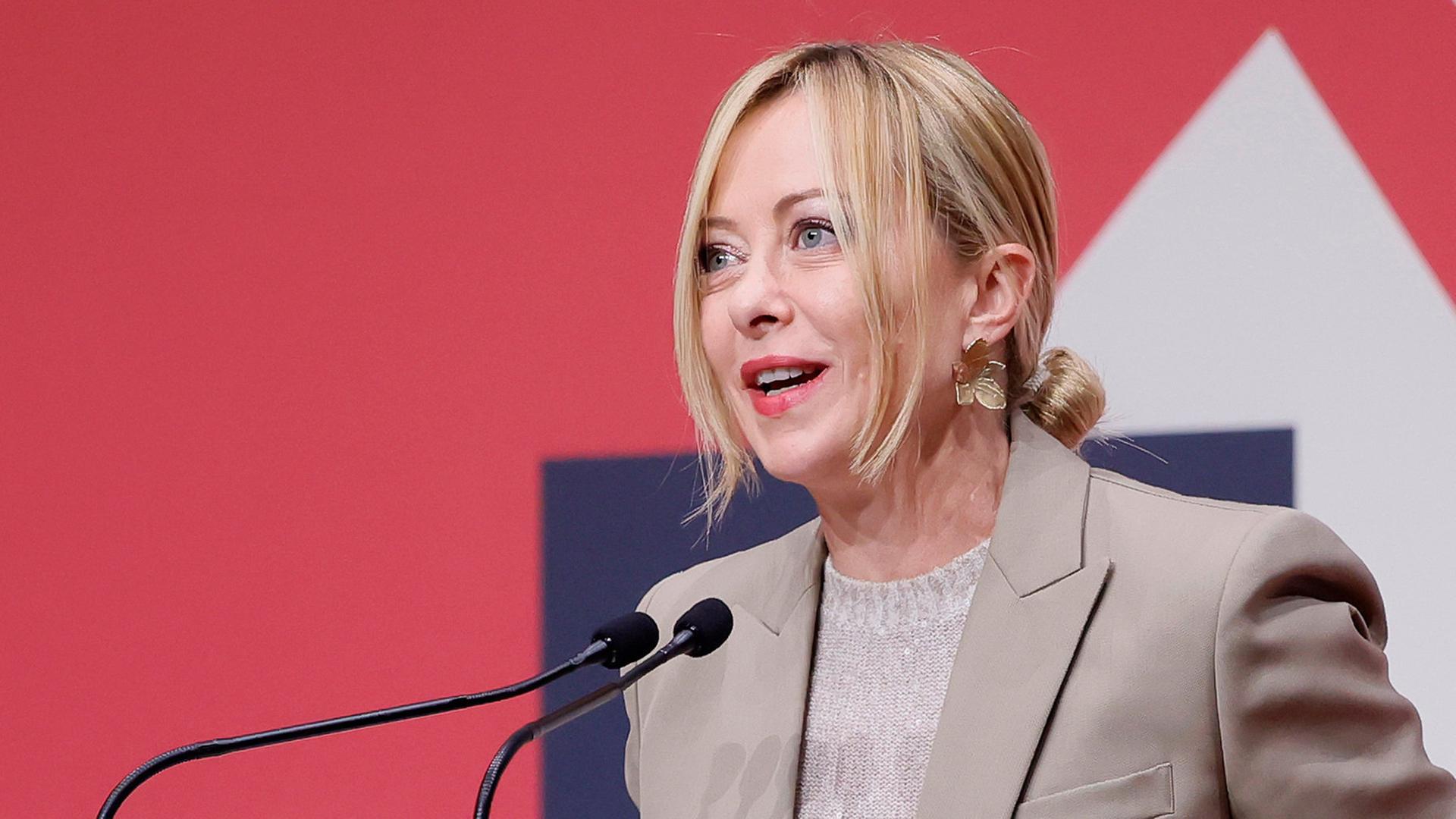 Giorgia Meloni | AP