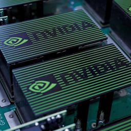 Schriftzug des US-Konzerns Nvidia