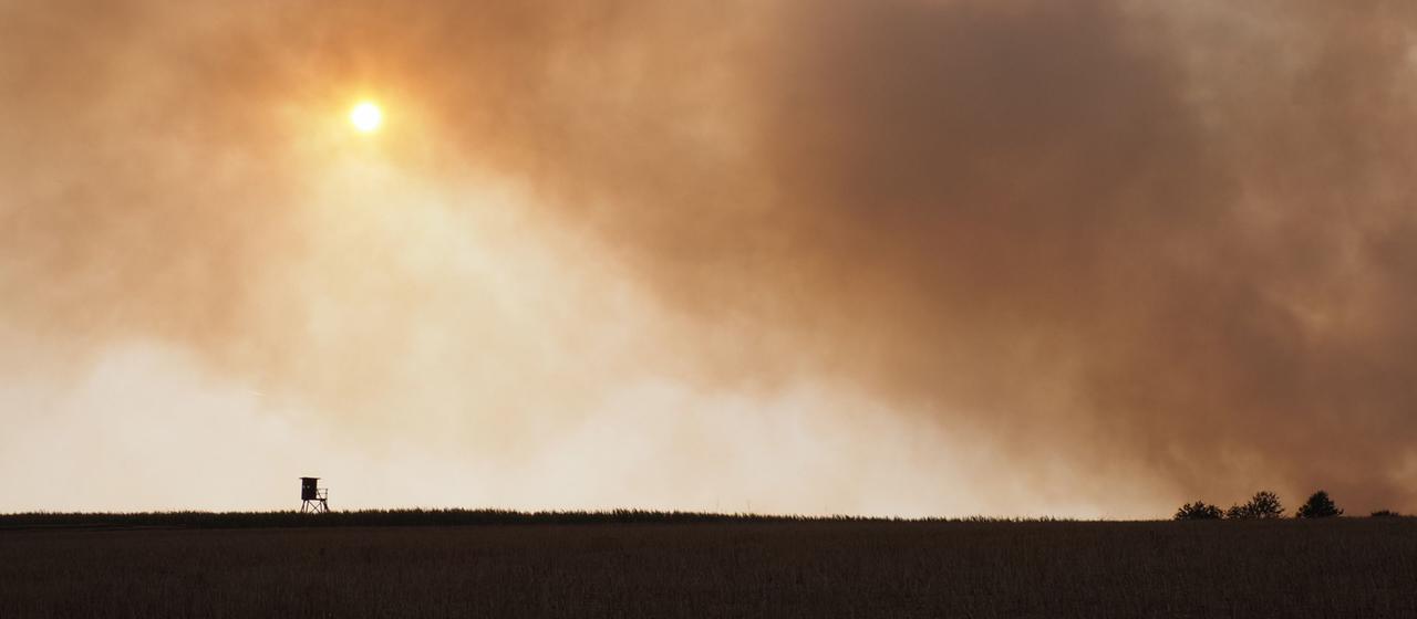 Waldbrand im Hürtgenwald