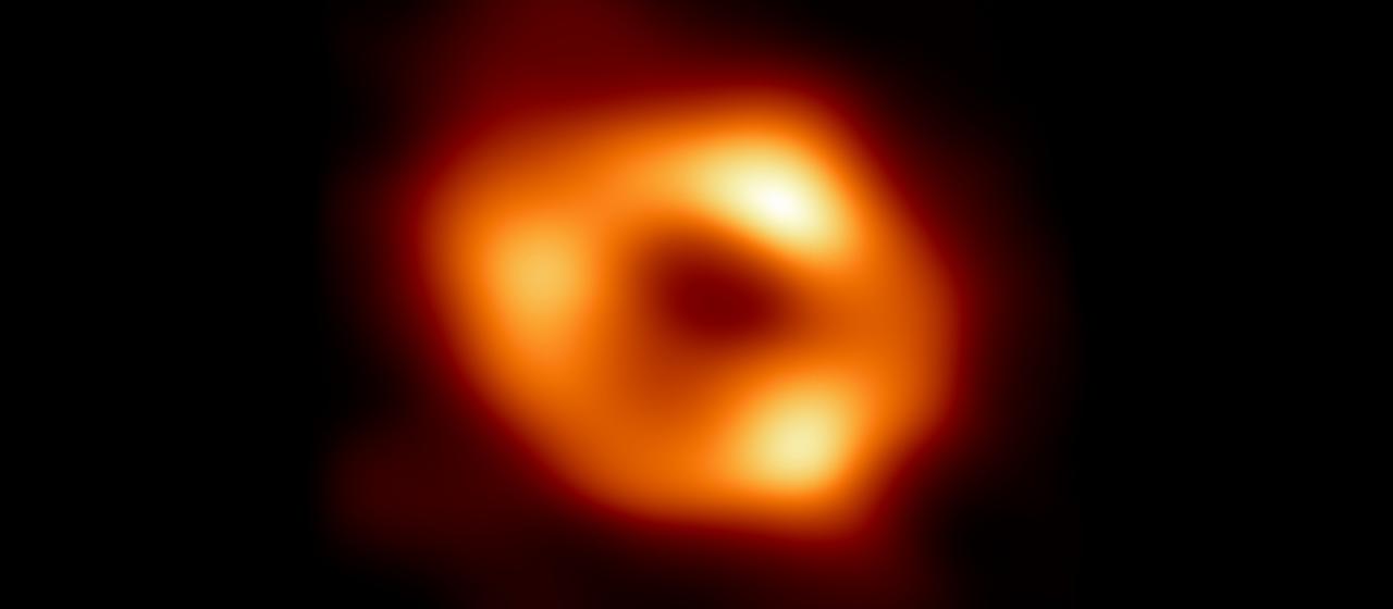Dies ist das erste Bild von Sagittarius A*, dem Schwarzen Loch im Zentrum unser Galaxie.