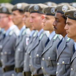 Rekruten der Bundeswehr