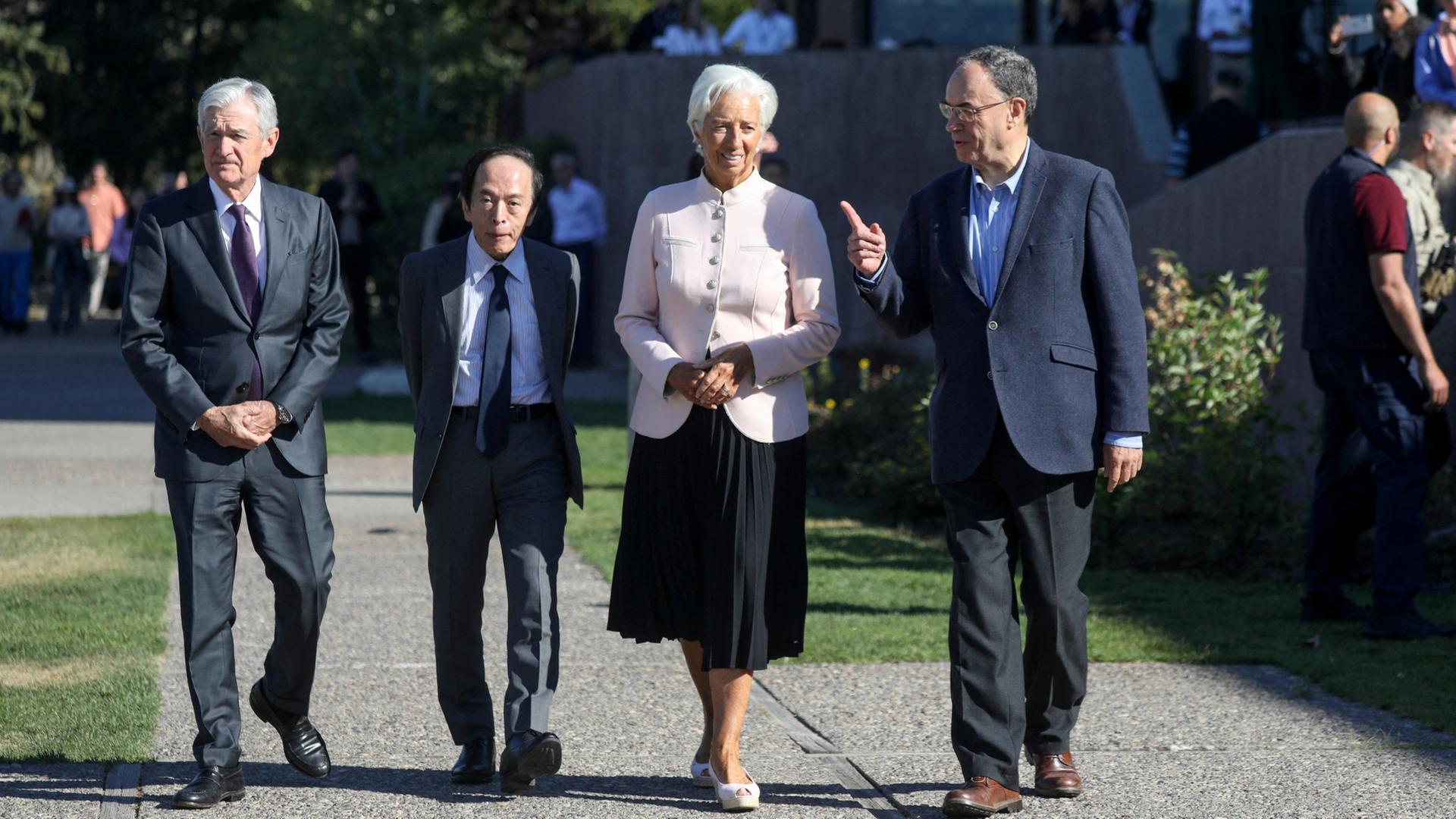 Mehrere Zentralbankchefs im Gespräch (Archiv) | REUTERS