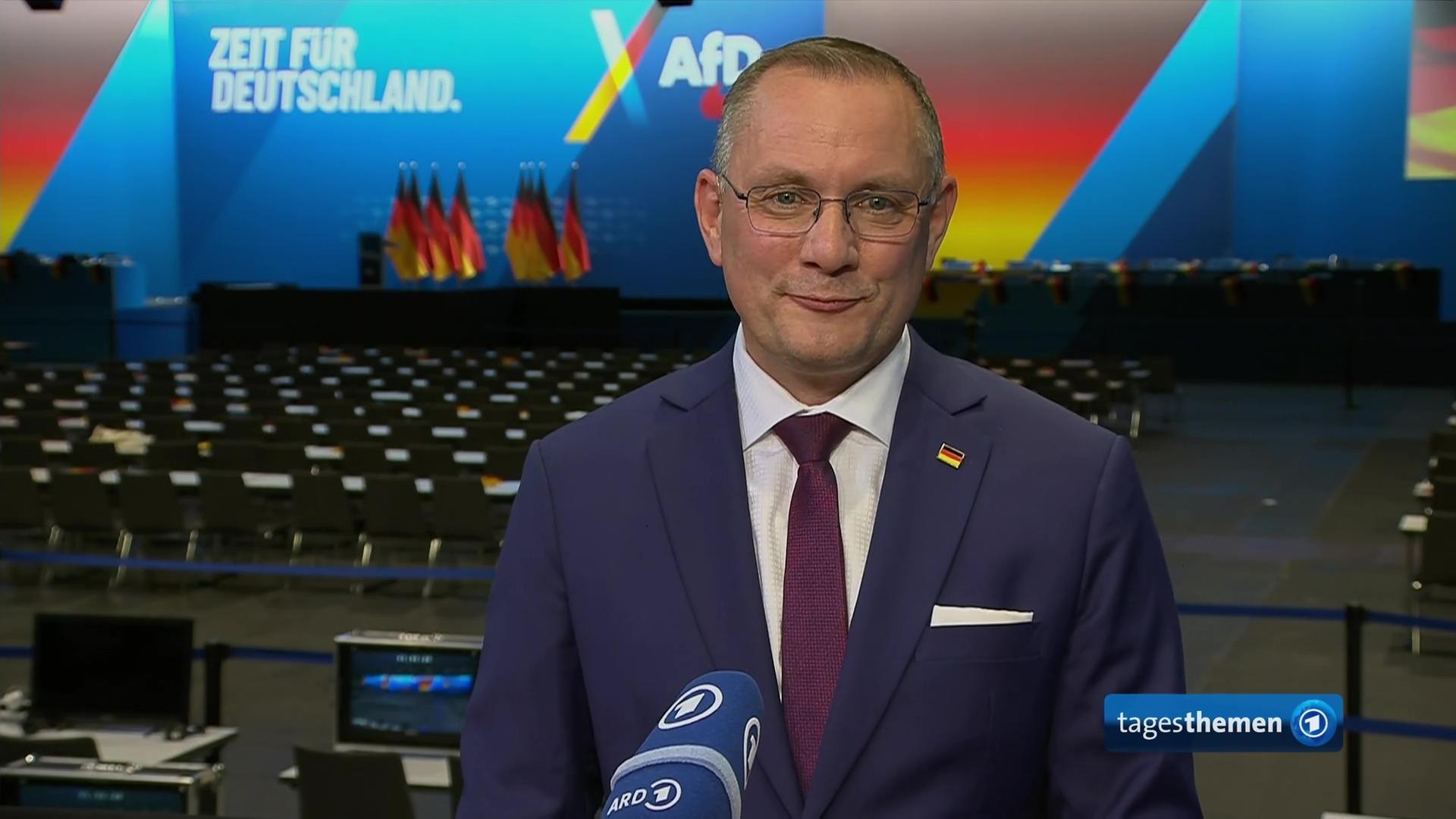 Tino Chrupalla, AfD | ARD-aktuell