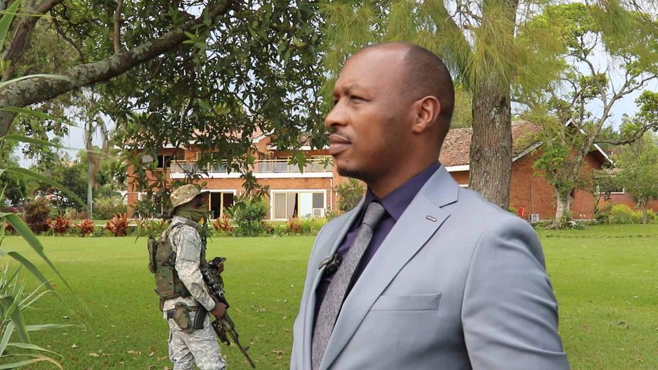 Willy Manzi von der M23 in Goma (DR Kongo)