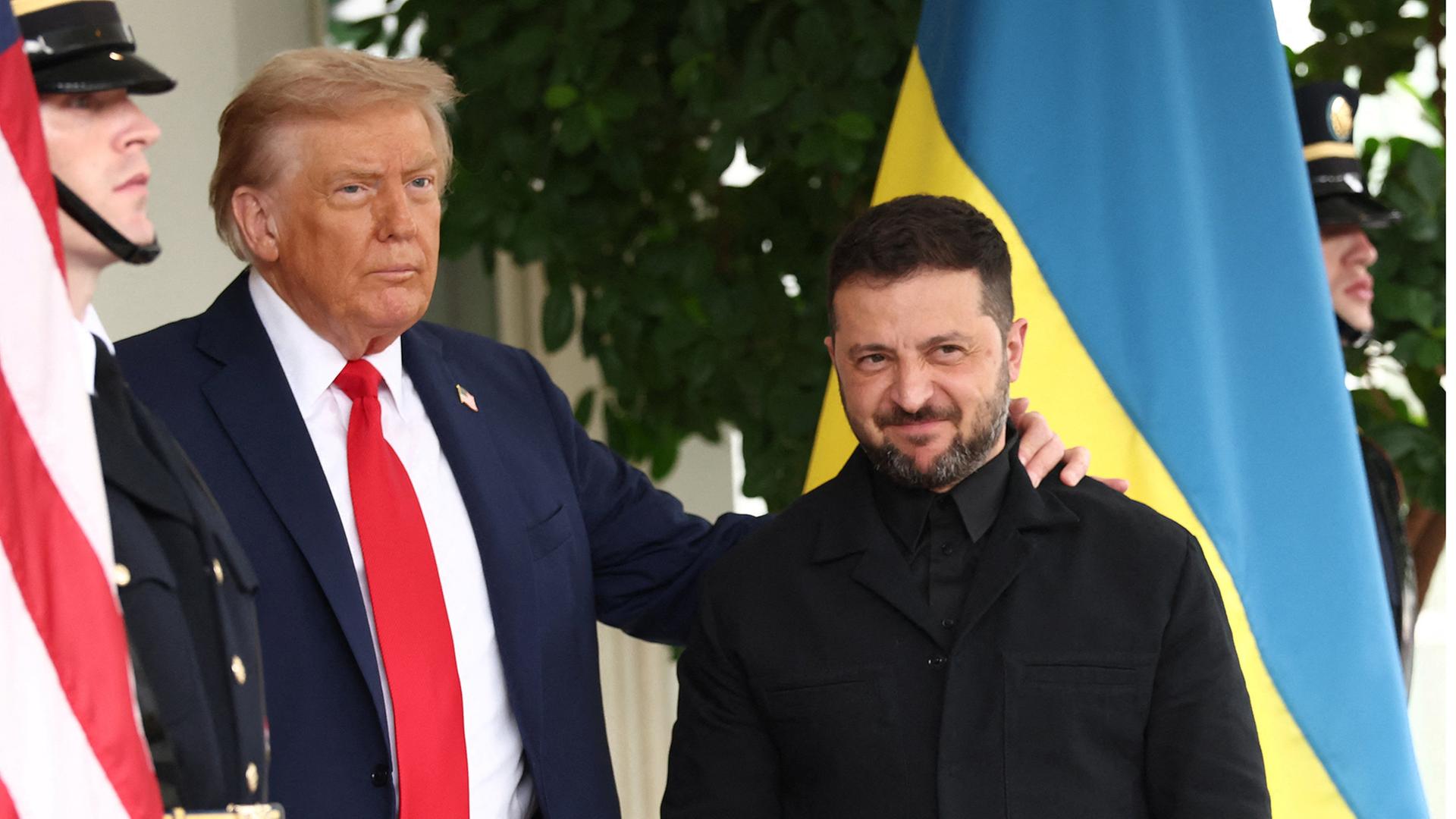 Donald Trump und Wolodymyr Selenskyj | REUTERS