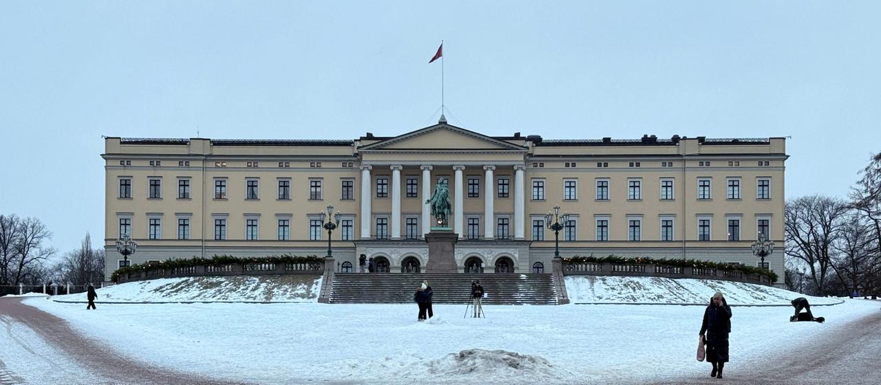 Königliches Schloss in Oslo