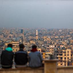 Ein Blick über Aleppo.