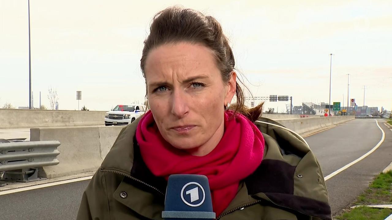 Sarah Schmidt, ARD Washington, zzt. Baltimore Rettungsmission dauert