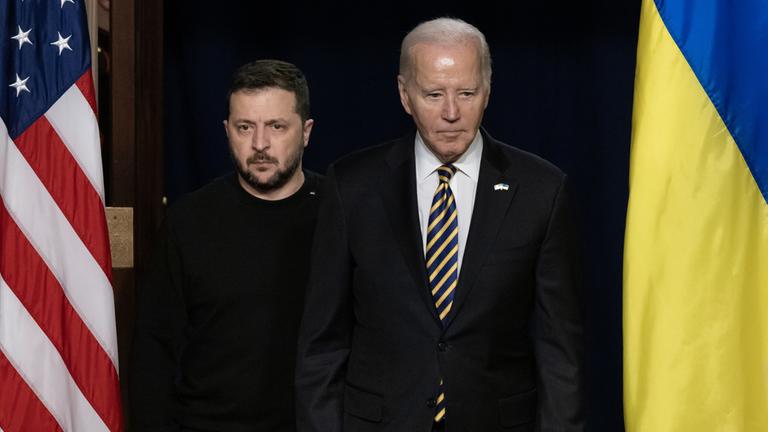 Wolodymyr Selenskyj und Joe Biden